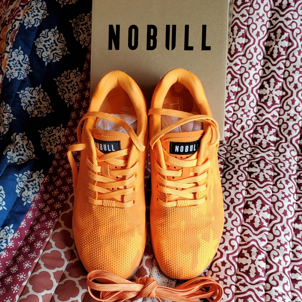 Nobull Neon Orange Trainers